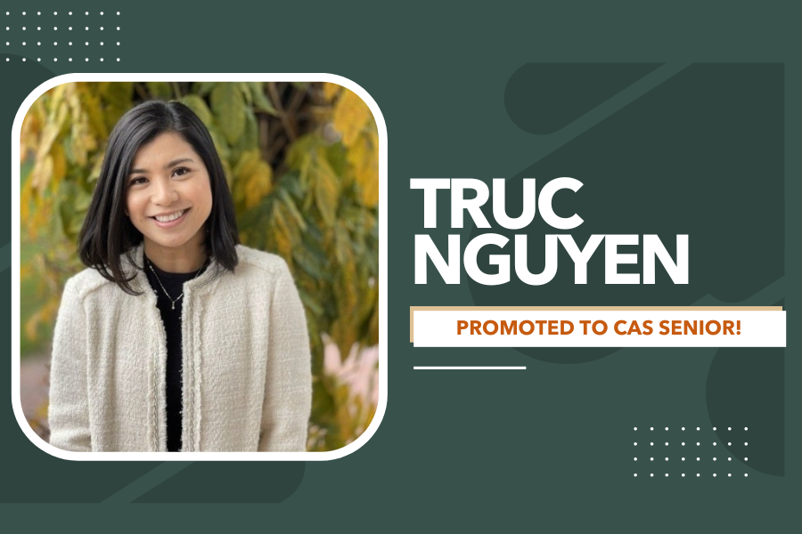 Truc Nguyen Promoted to CAS Senior